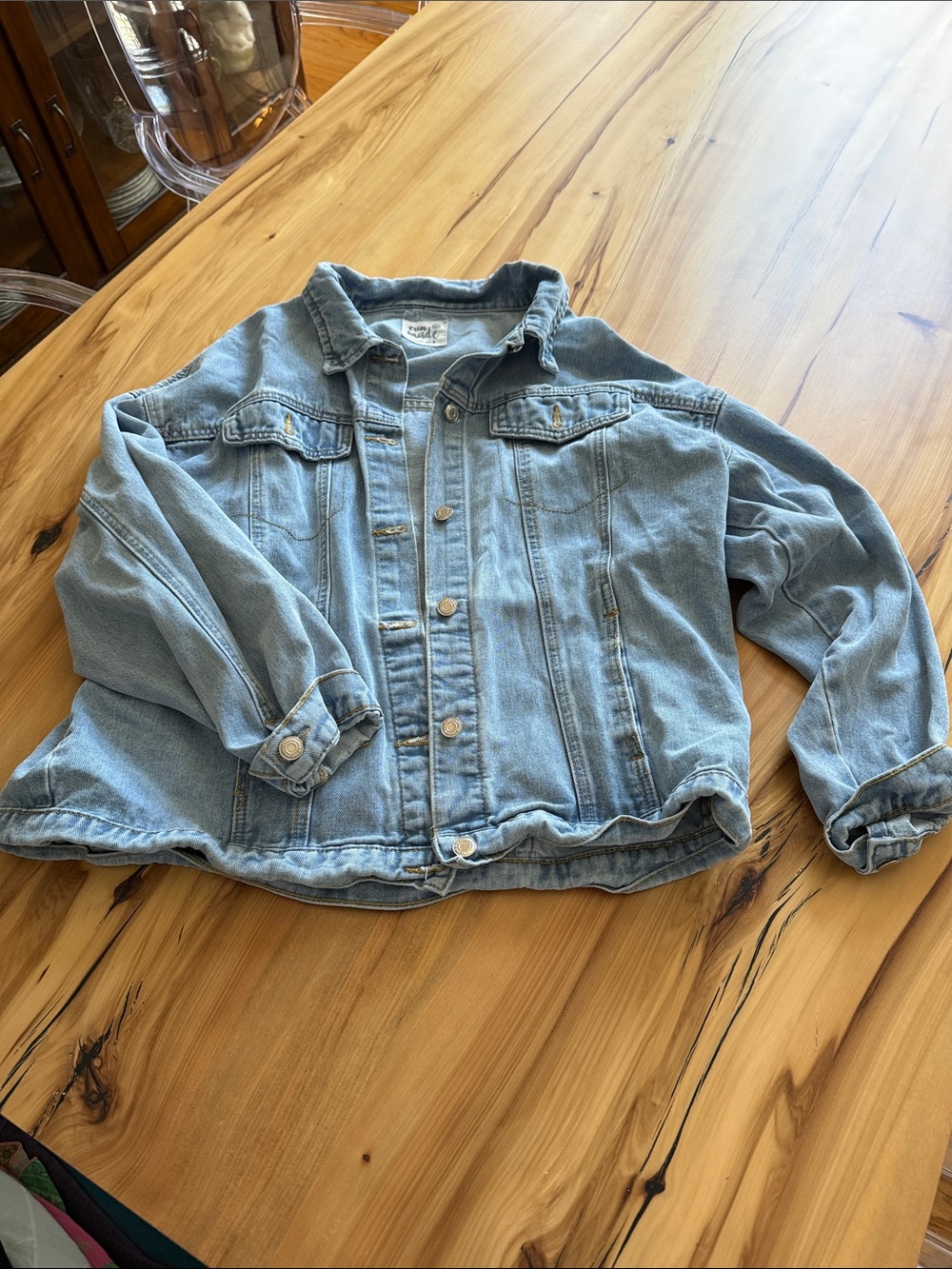 Light Wash Denim Jacket - Unbranded